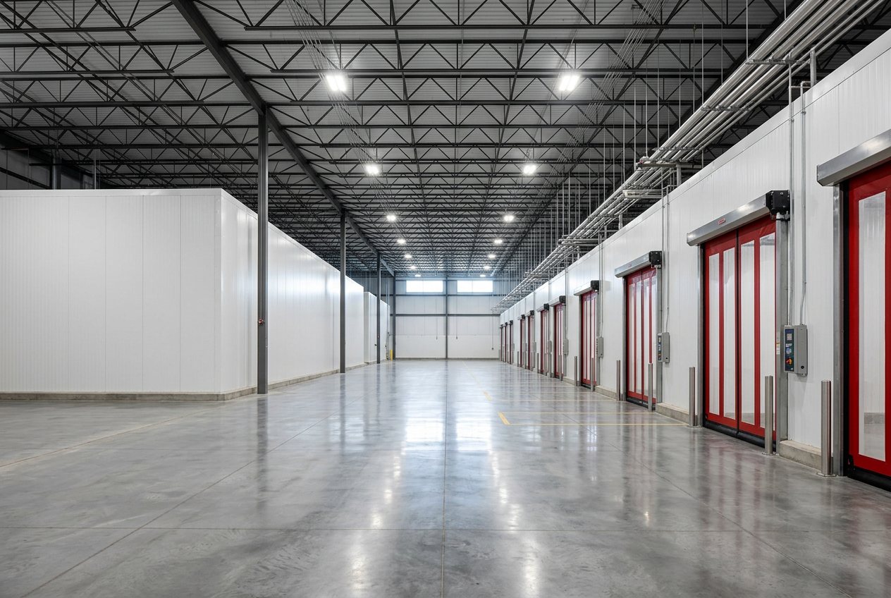 Northline Cold Storage — Warehouse interior build-out