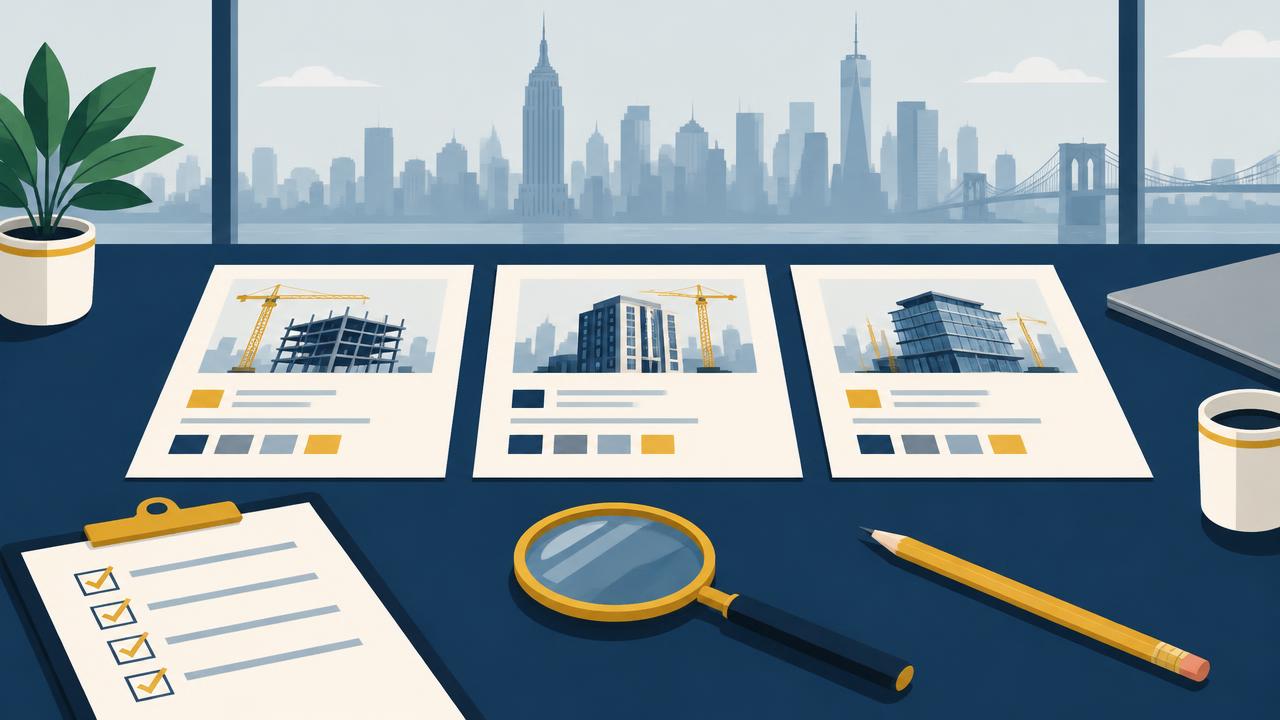 How to Compare Commercial Construction Bids in NYC: A Checklist for Business Owners