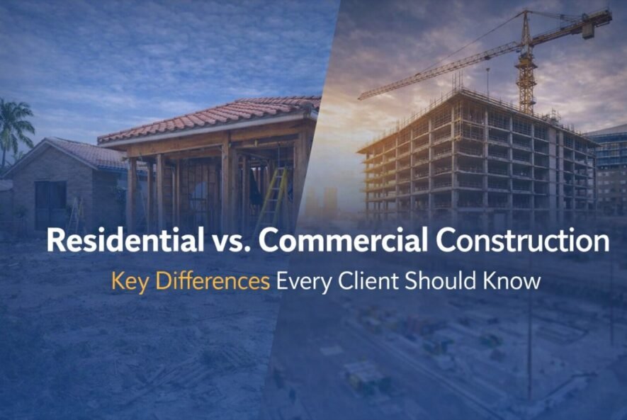 Residential vs. Commercial Construction