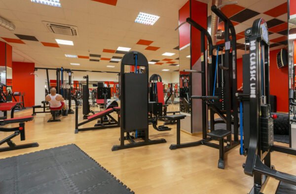 Equipments in the gym